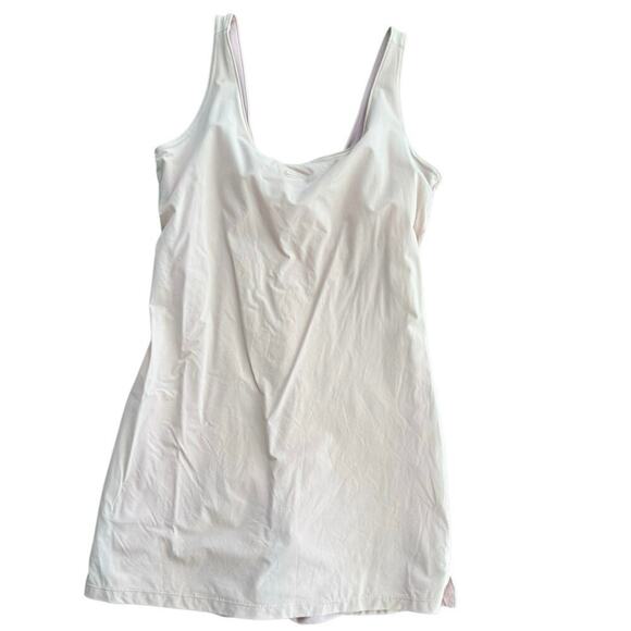Nike Women's white Purple Bliss Sleeveless Athletic Tennis Dress Size Small